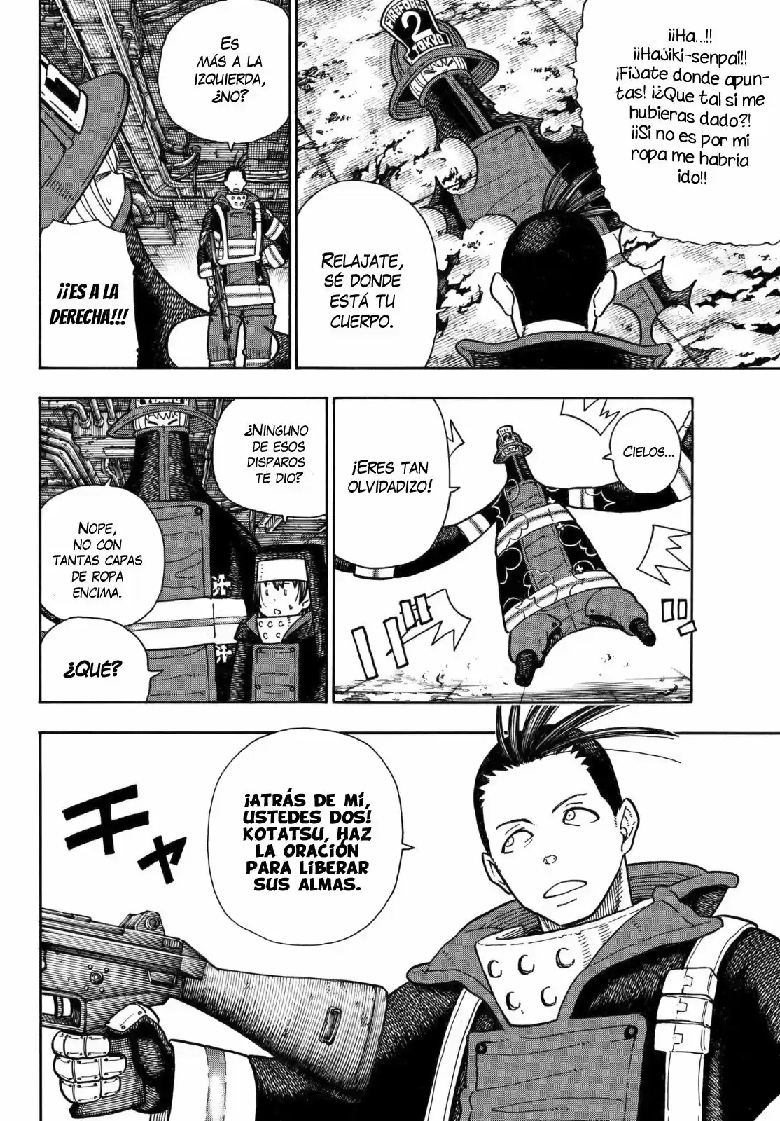 Fire Force capítulo 156, página 13