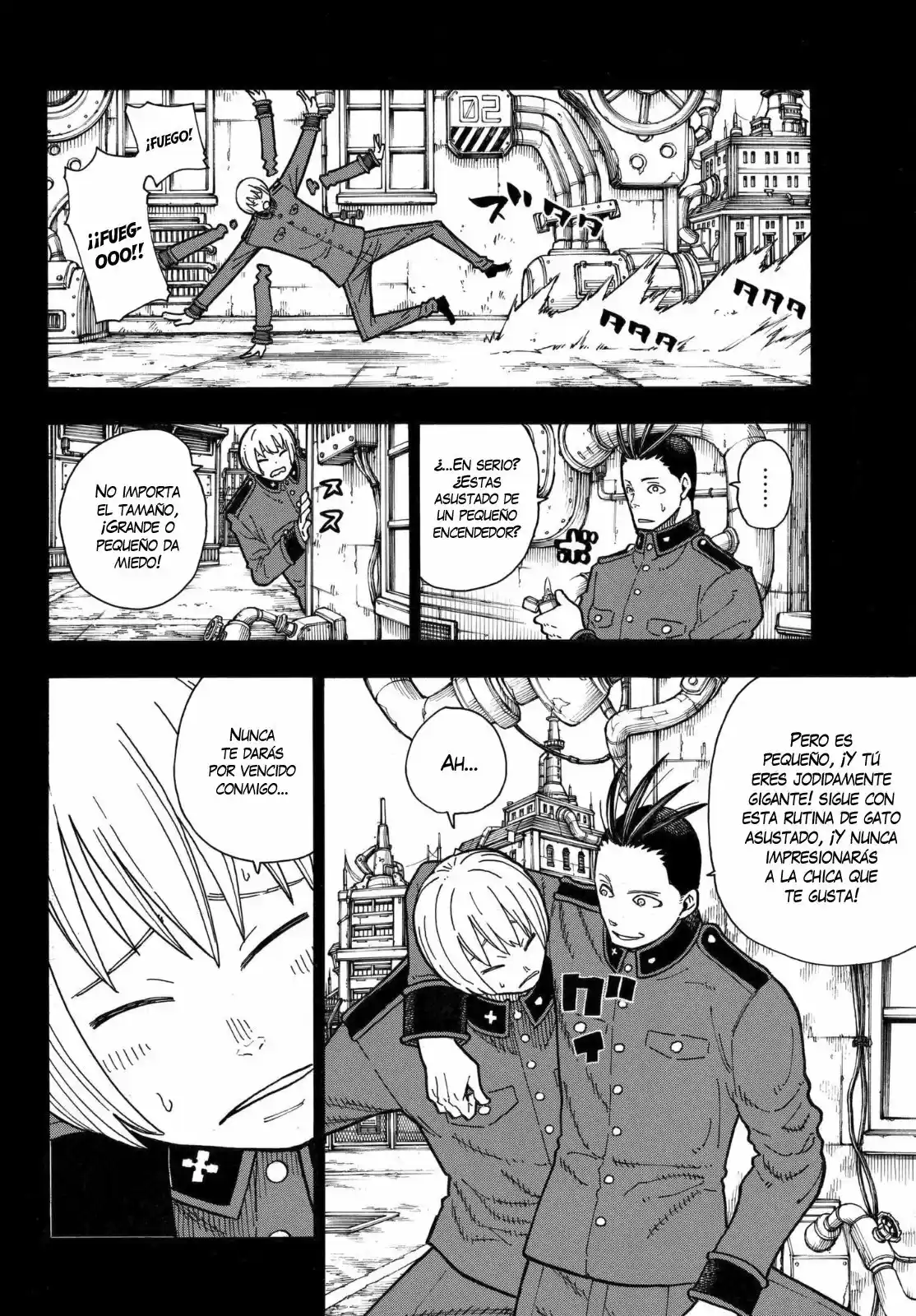Fire Force capítulo 157, página 16