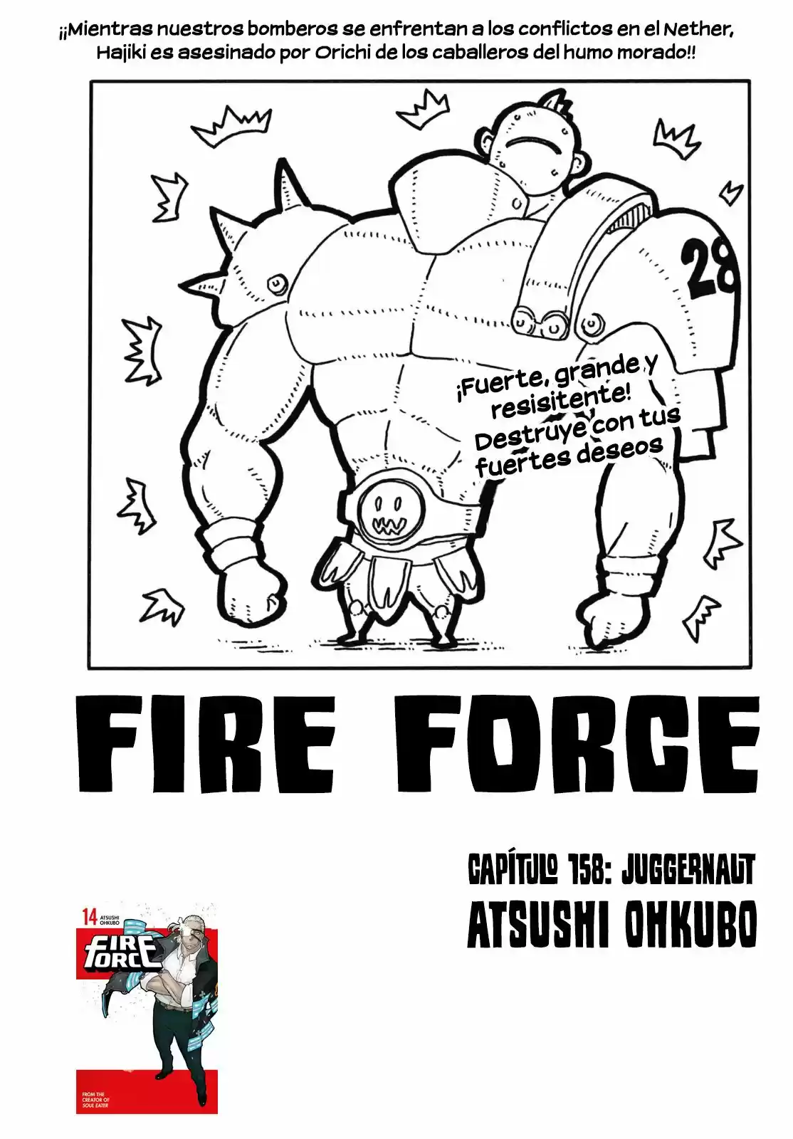 Fire Force capítulo 158, página 4