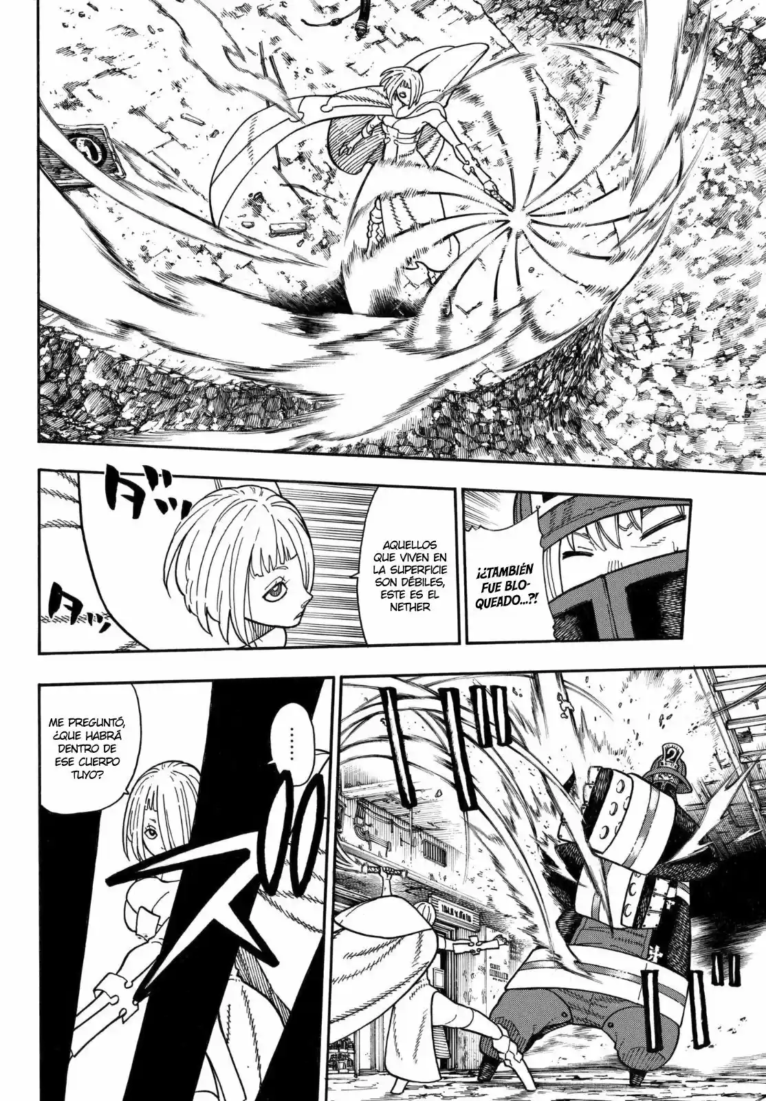 Fire Force capítulo 158, página 8