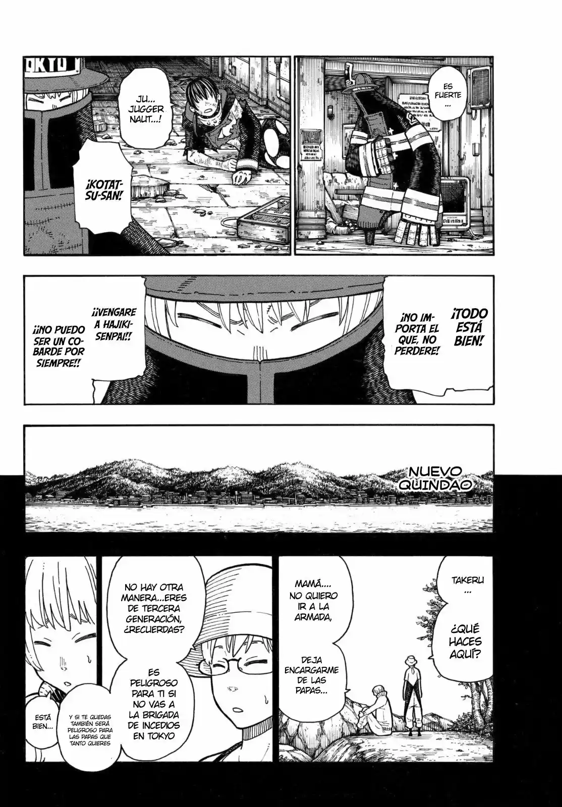 Fire Force capítulo 158, página 10
