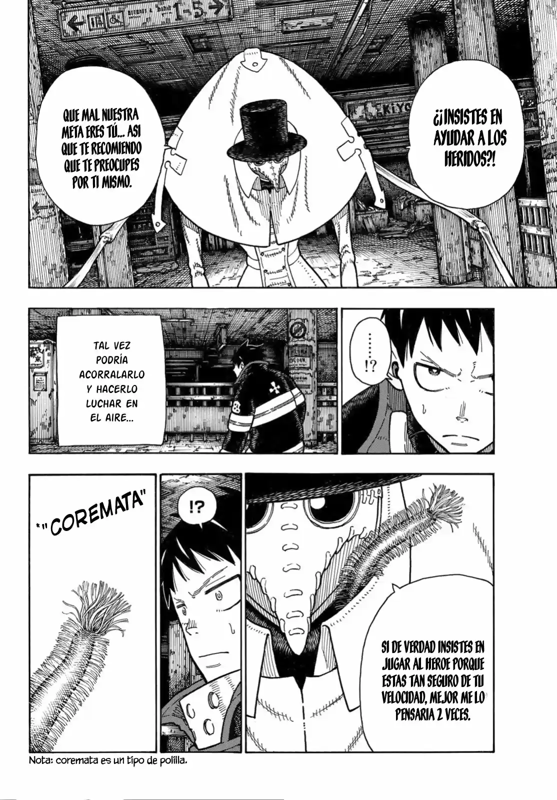 Fire Force capítulo 160, página 11