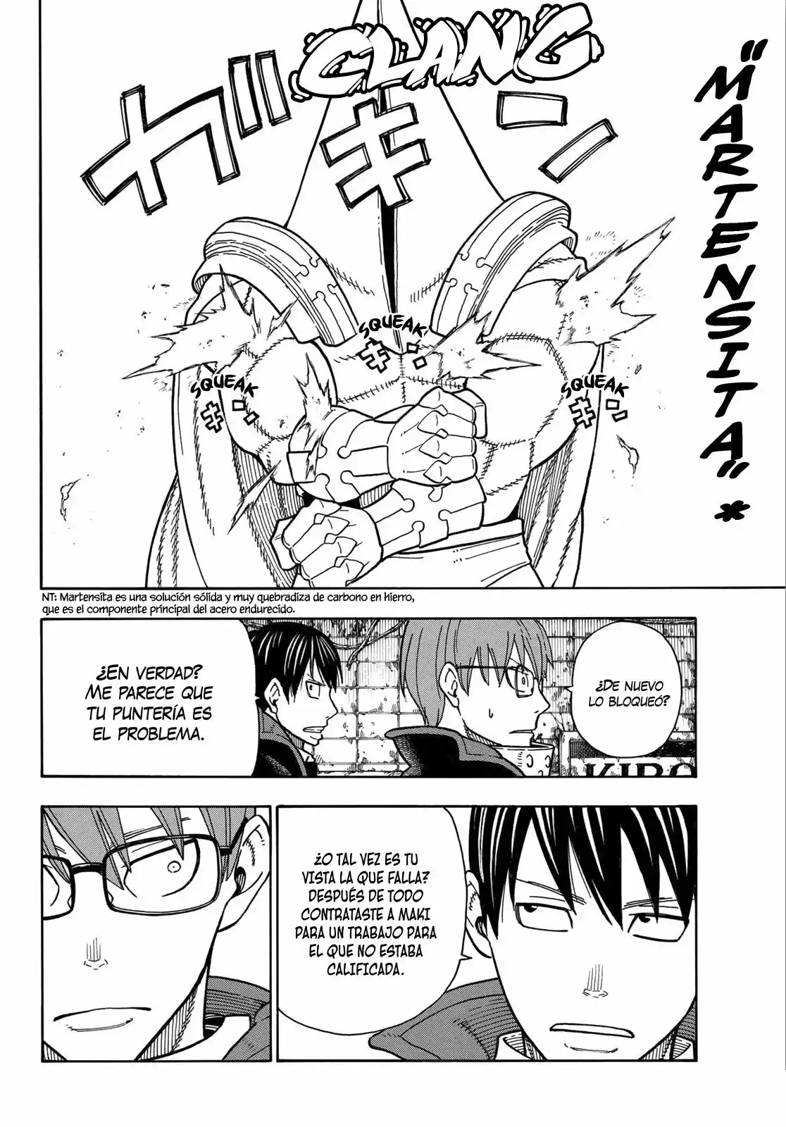 Fire Force capítulo 161, página 6