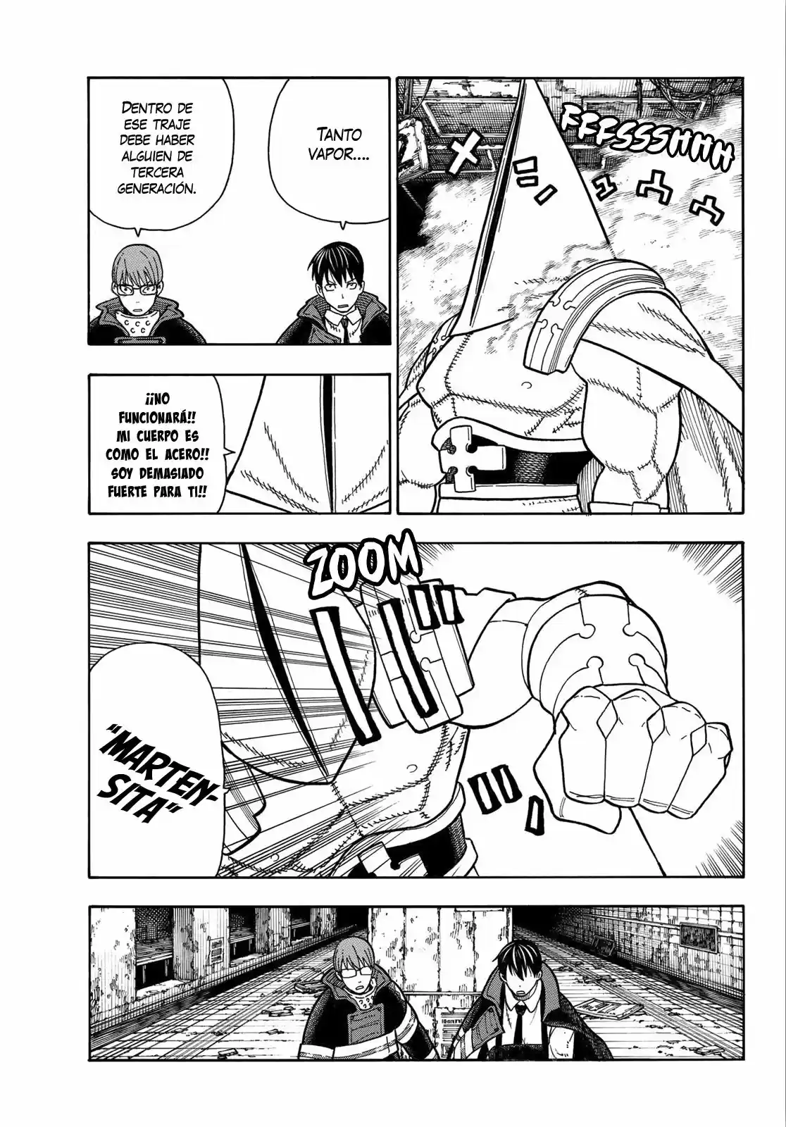 Fire Force capítulo 161, página 7