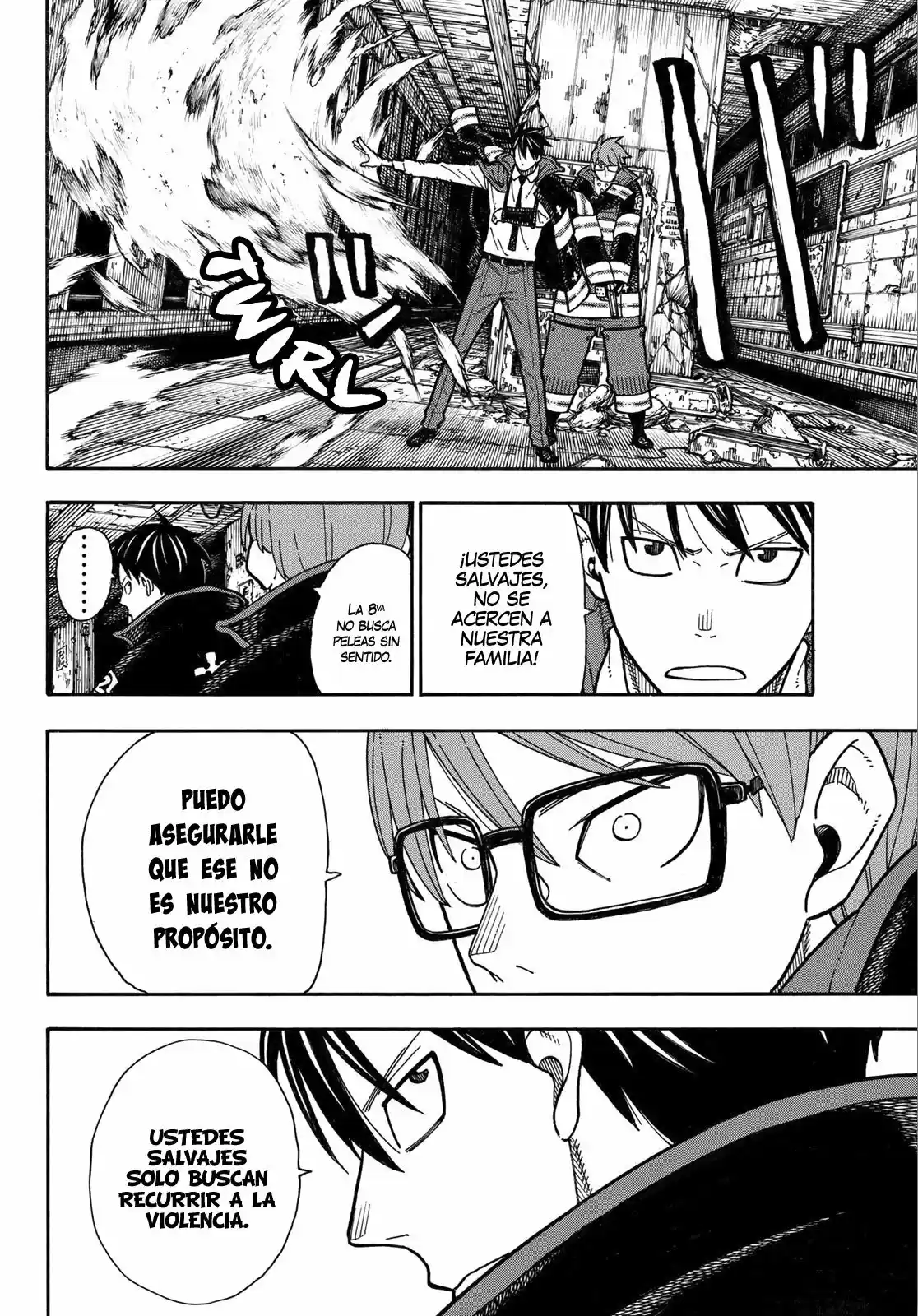 Fire Force capítulo 161, página 14