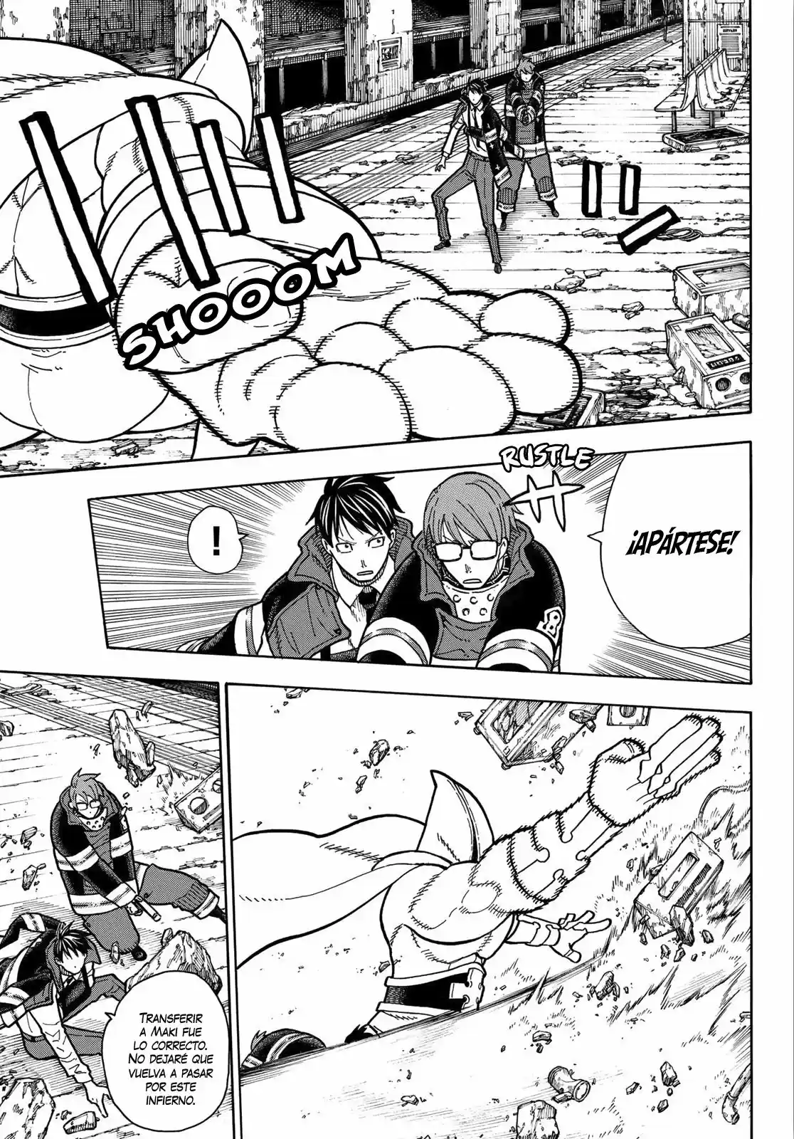 Fire Force capítulo 161, página 15