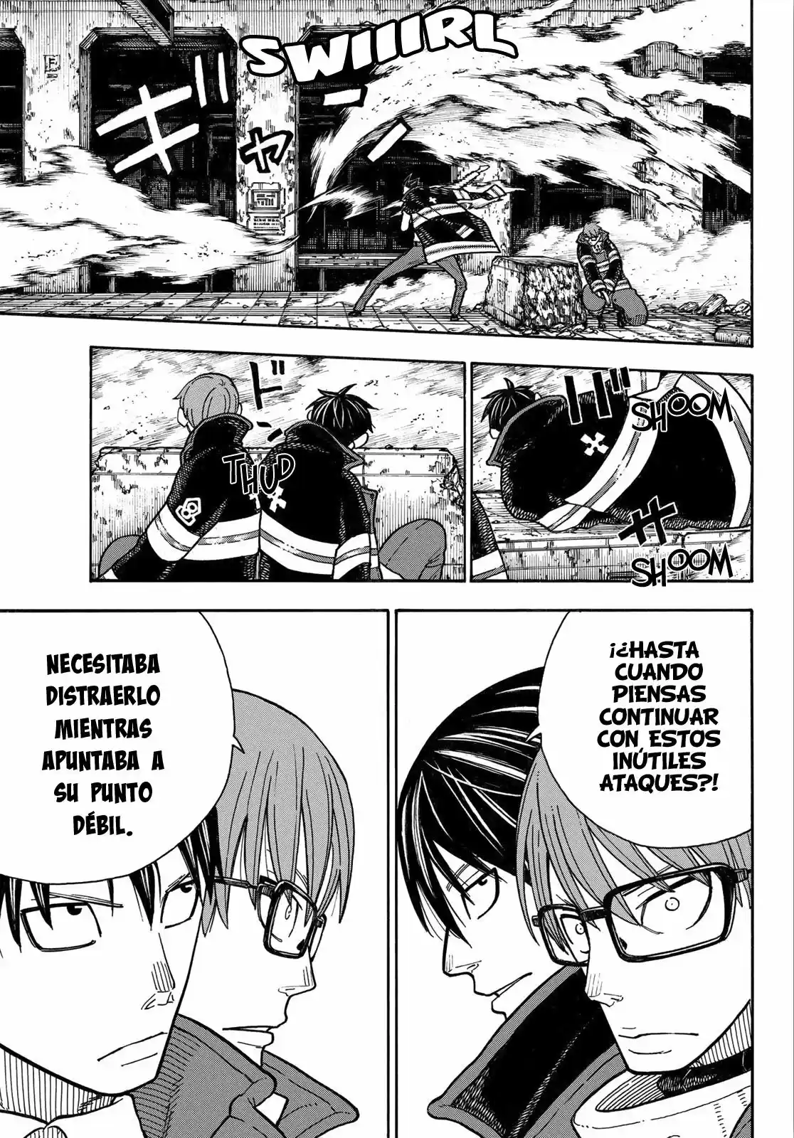 Fire Force capítulo 161, página 17