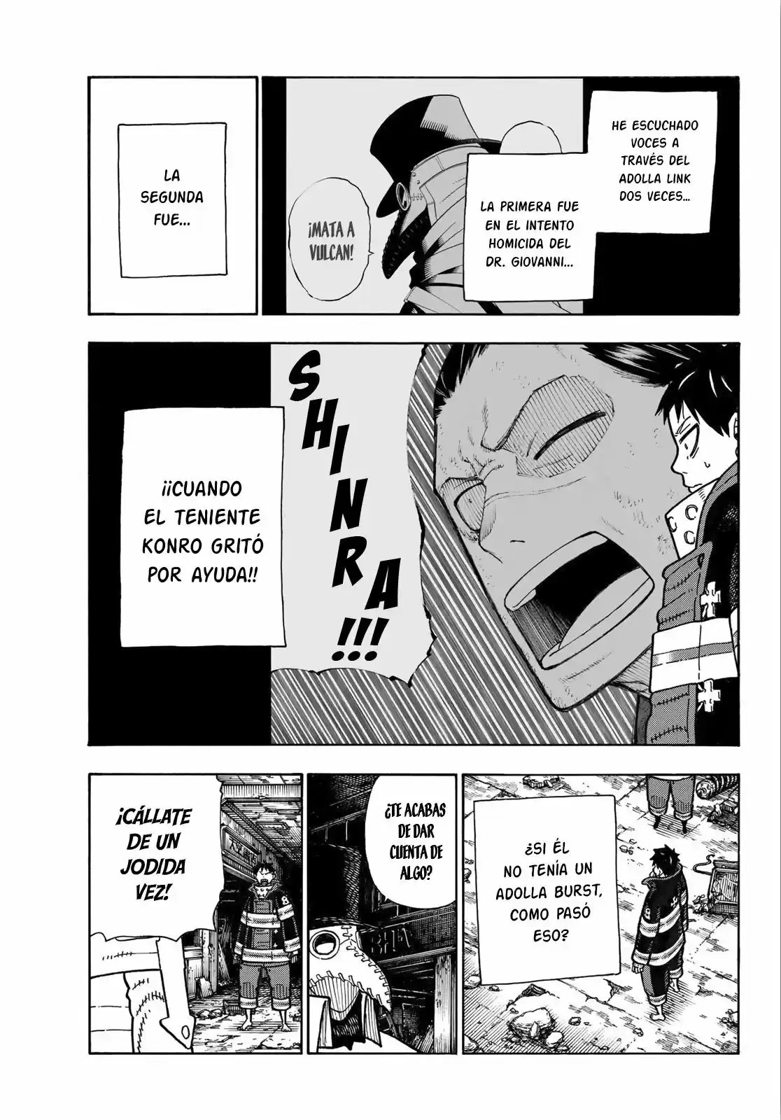 Fire Force capítulo 164, página 9