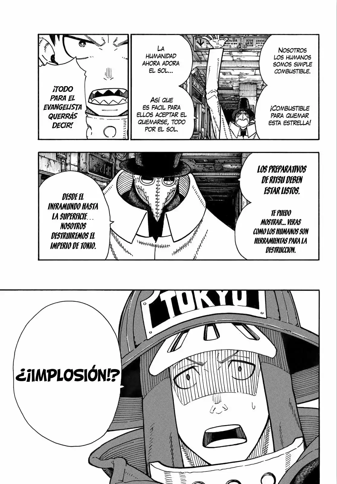 Fire Force capítulo 164, página 11