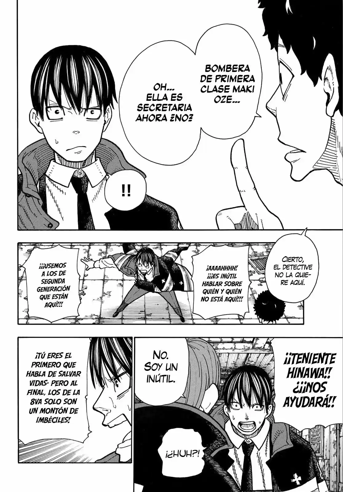 Fire Force capítulo 164, página 16