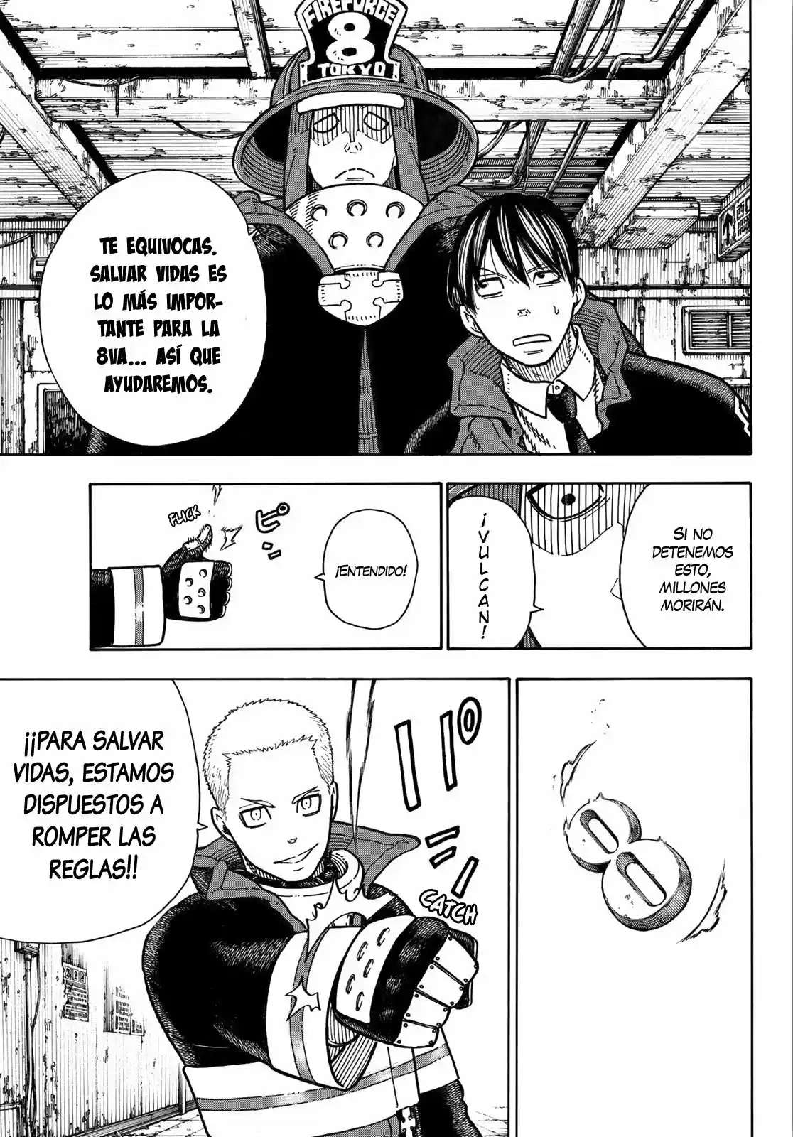 Fire Force capítulo 164, página 17