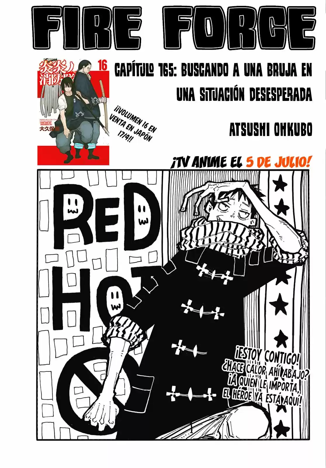 Fire Force capítulo 165, página 4