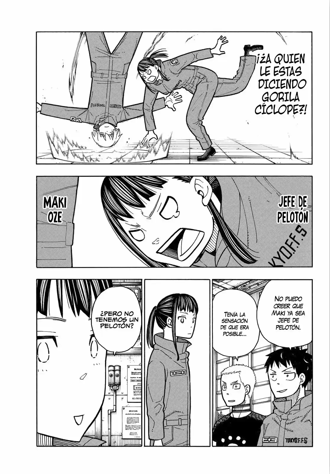 Fire Force capítulo 167, página 8