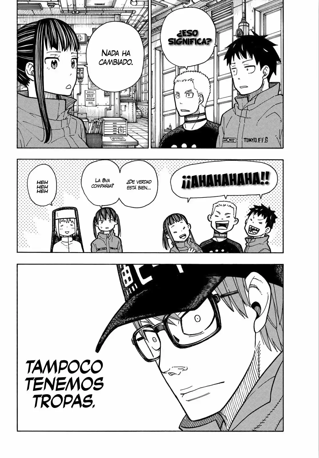 Fire Force capítulo 167, página 9