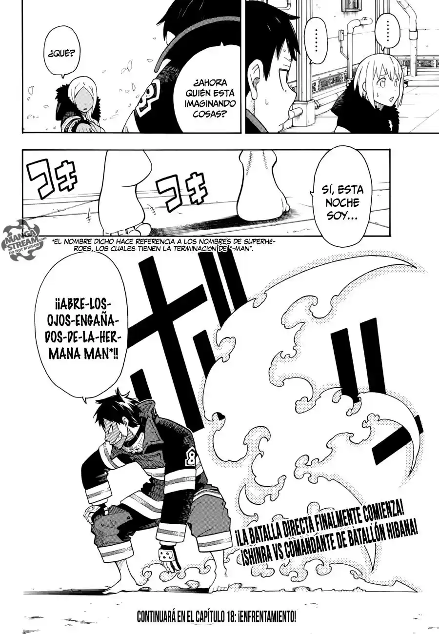 Fire Force capítulo 17, página 20