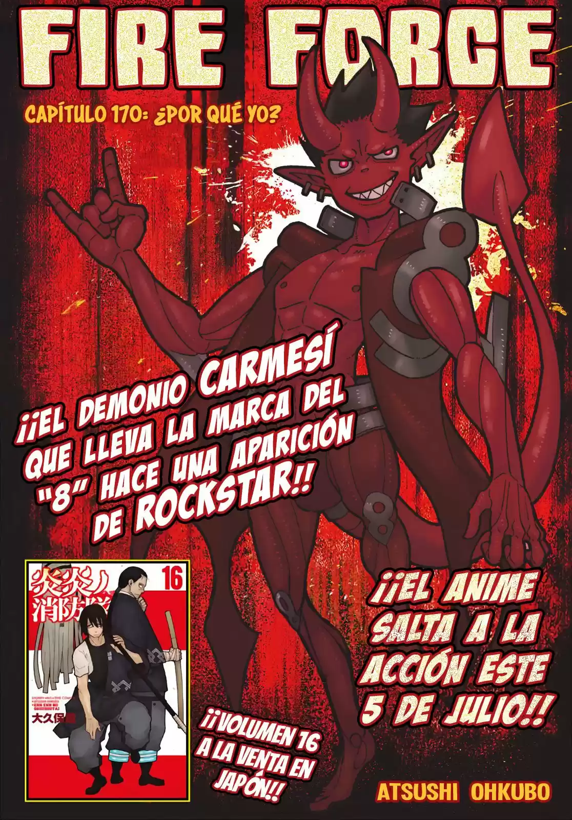 Fire Force capítulo 170, página 4