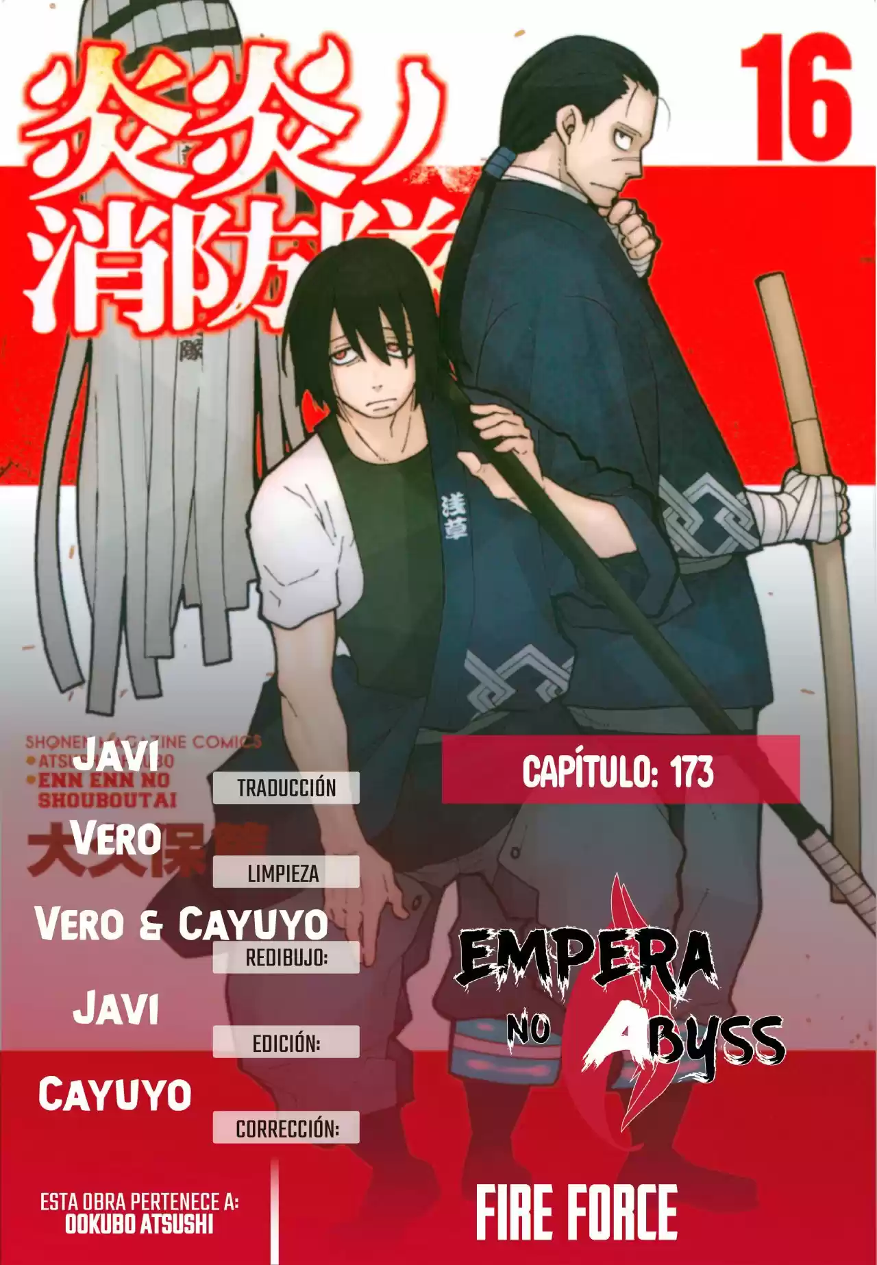 Fire Force capítulo 173, página 1