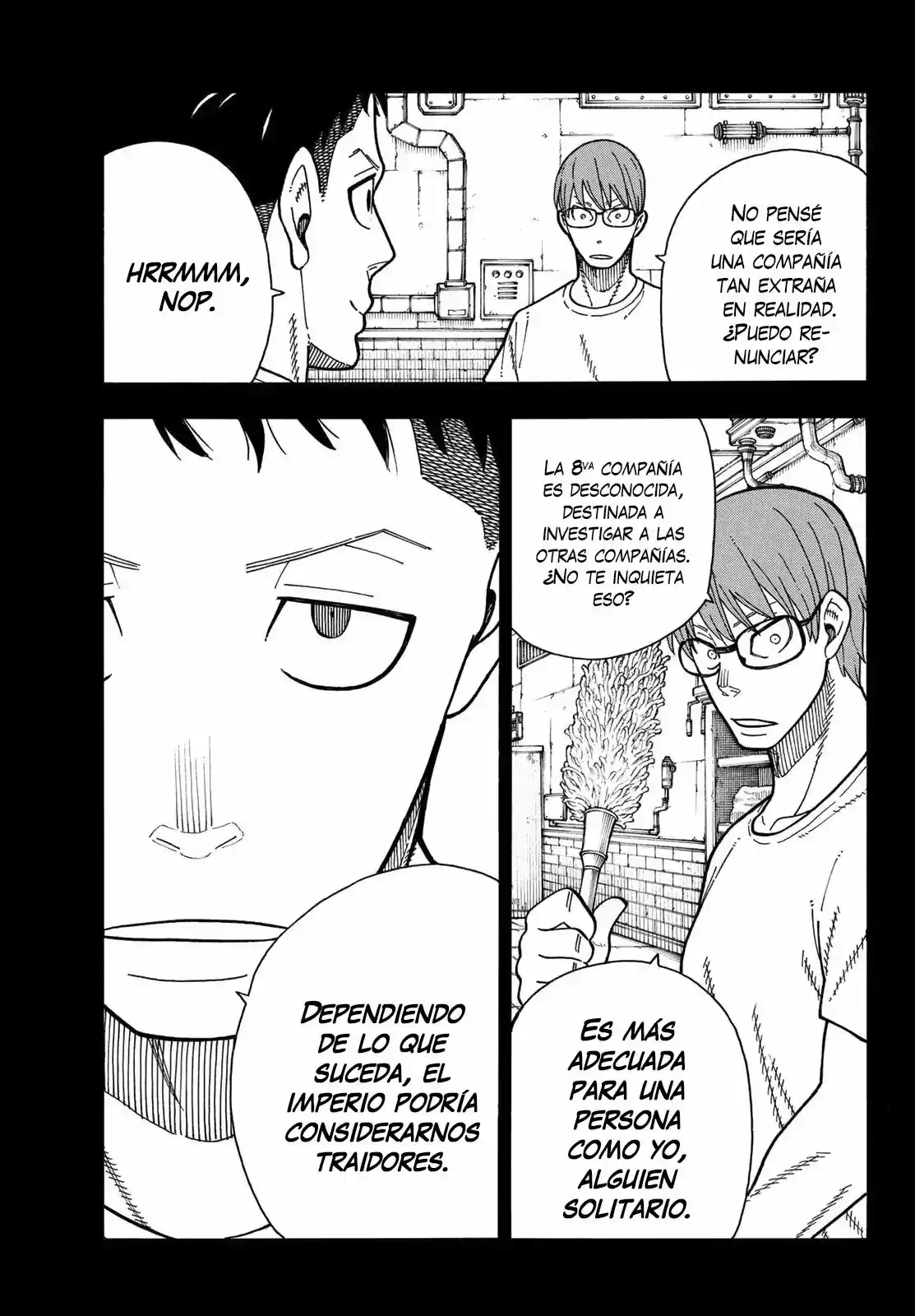 Fire Force capítulo 177, página 8