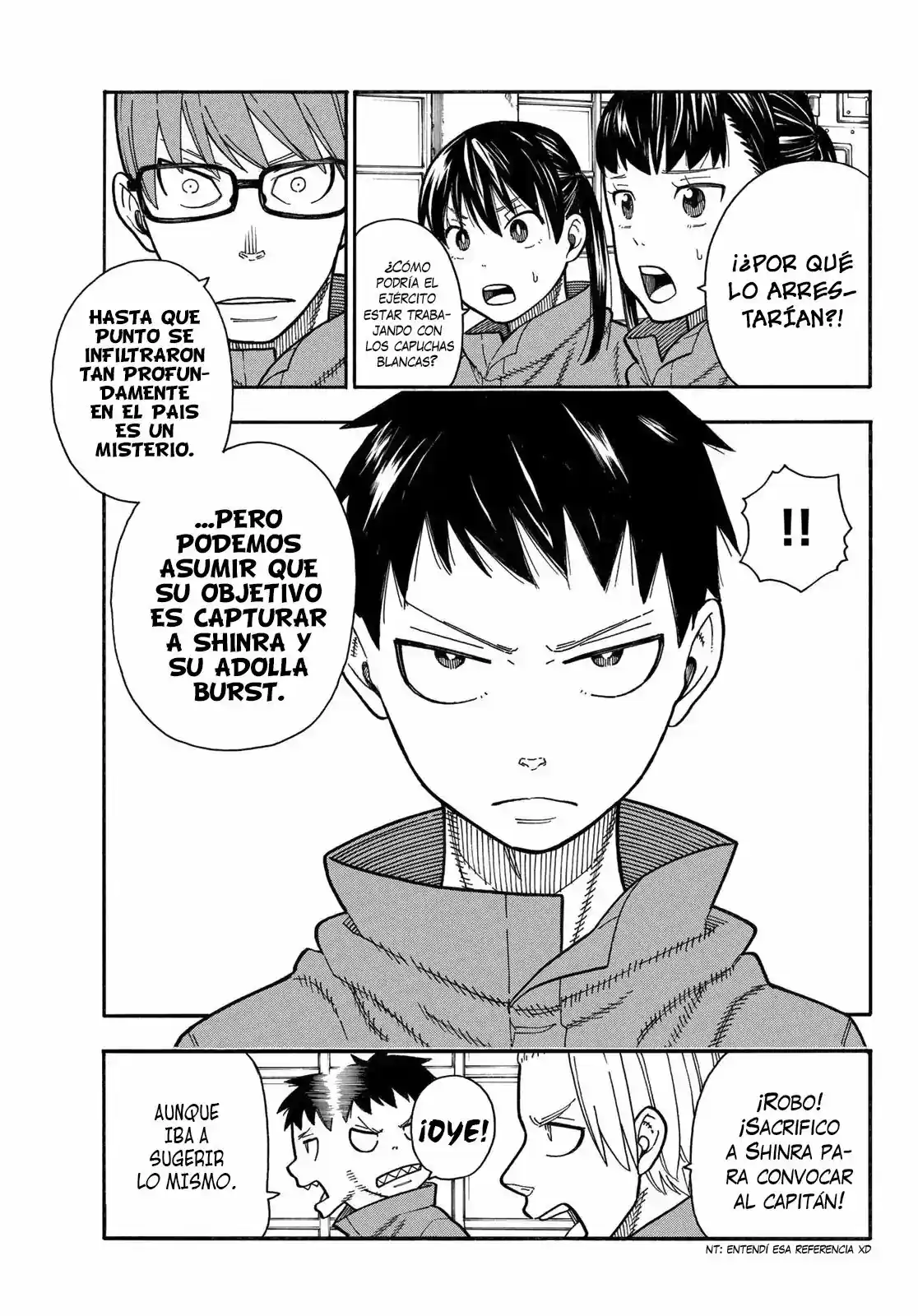 Fire Force capítulo 177, página 12