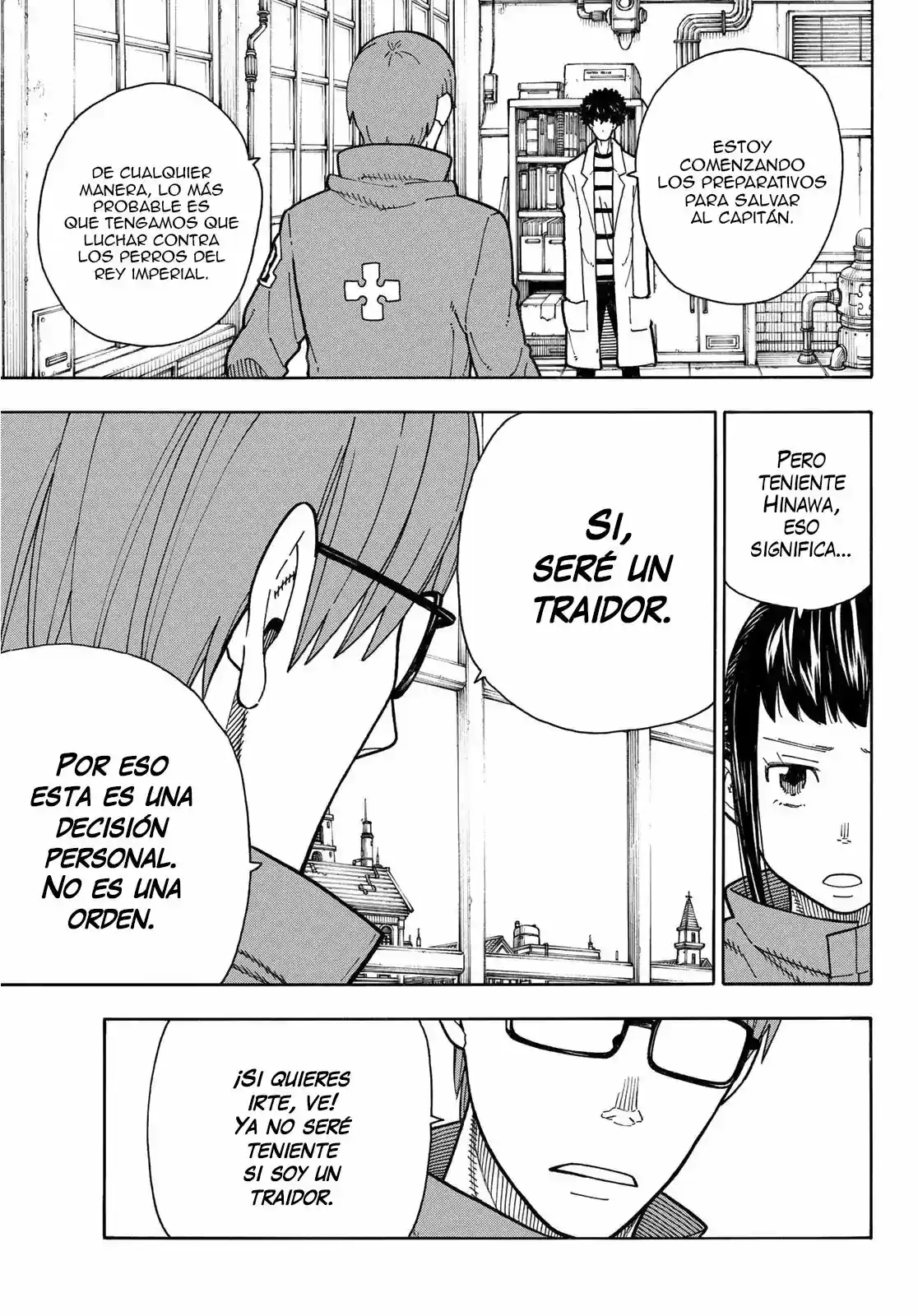 Fire Force capítulo 177, página 14