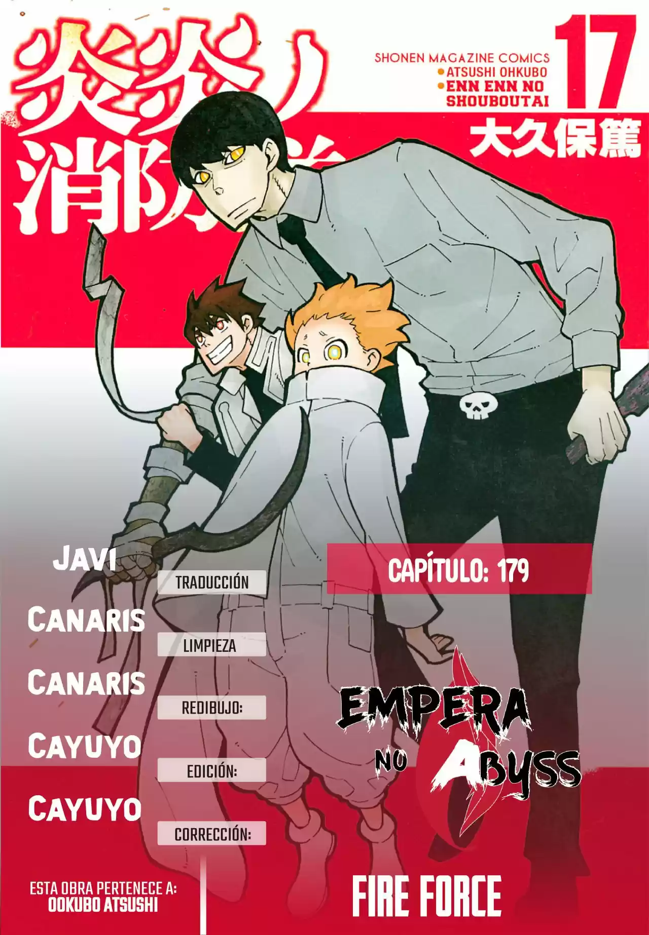 Fire Force capítulo 179, página 1