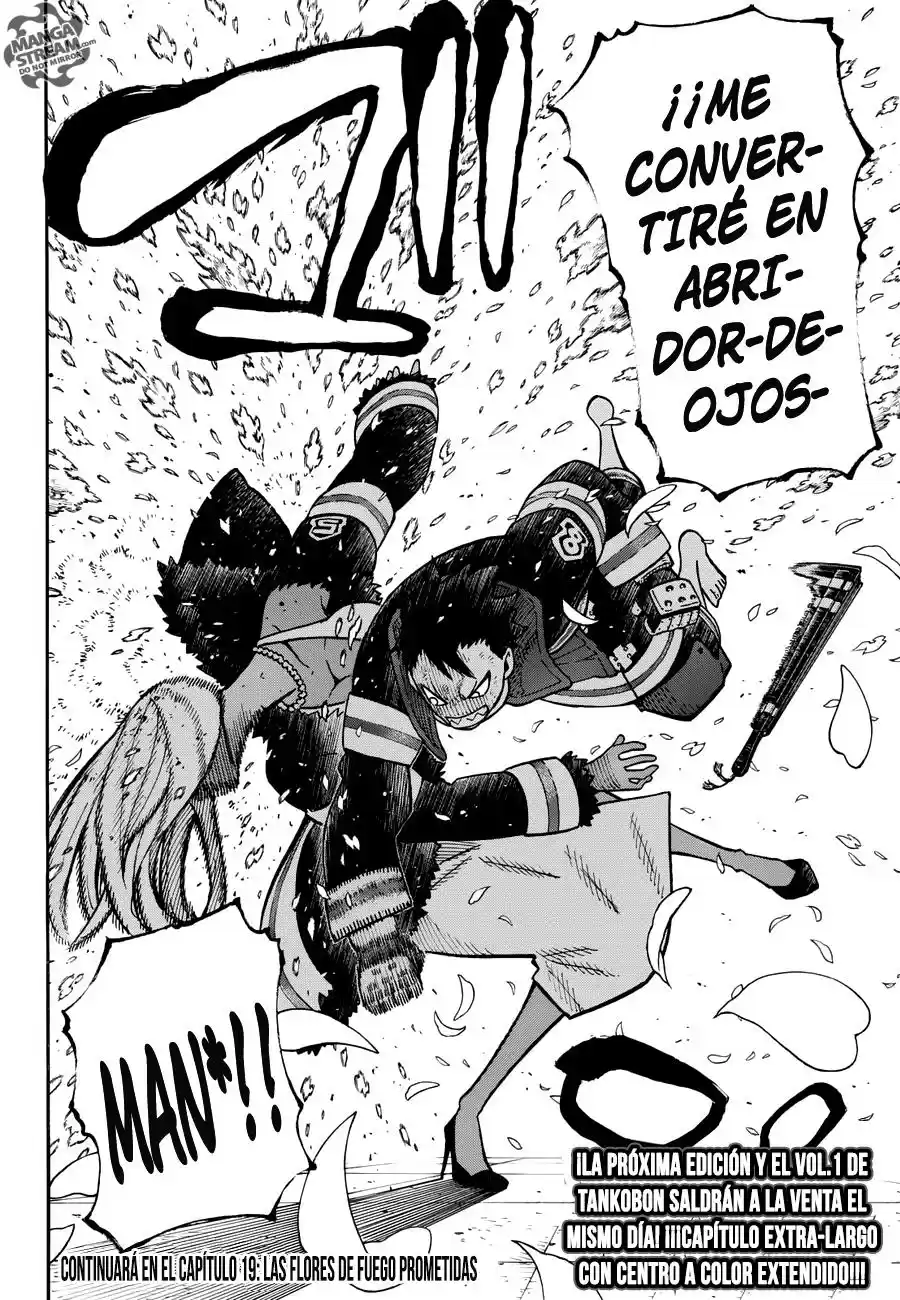 Fire Force capítulo 18, página 19