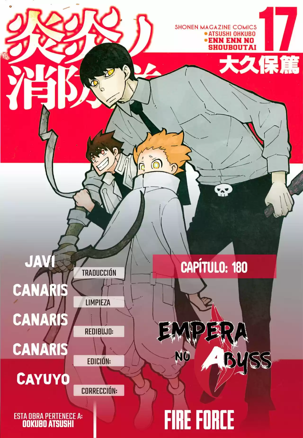 Fire Force capítulo 180, página 2