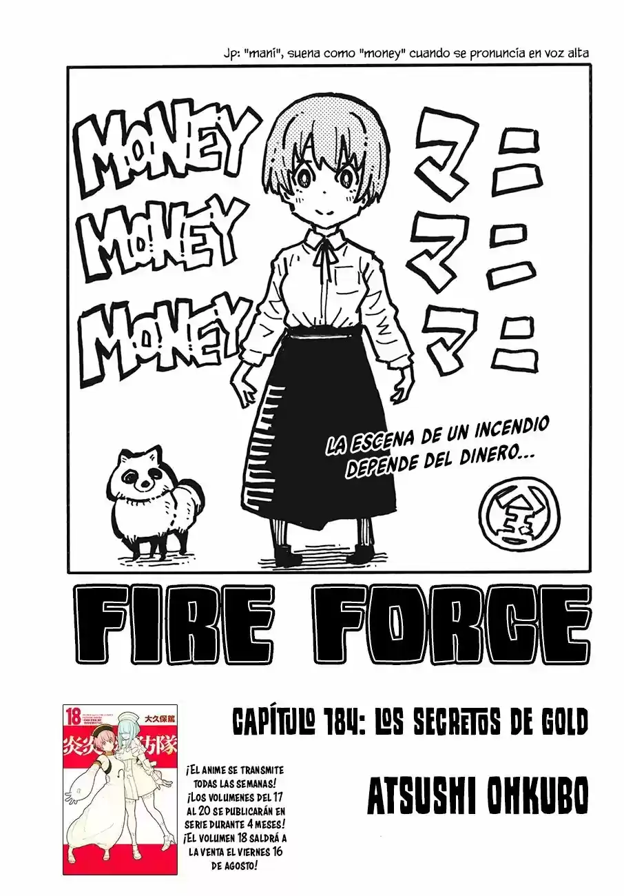 Fire Force capítulo 184, página 3