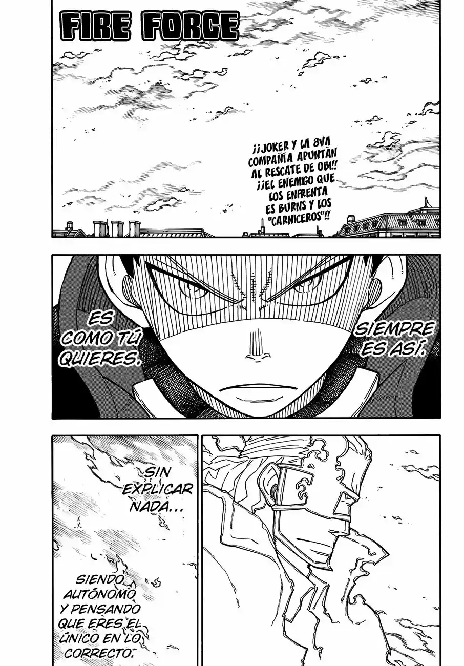 Fire Force capítulo 187, página 4