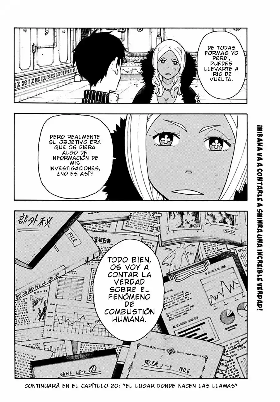 Fire Force capítulo 19, página 22