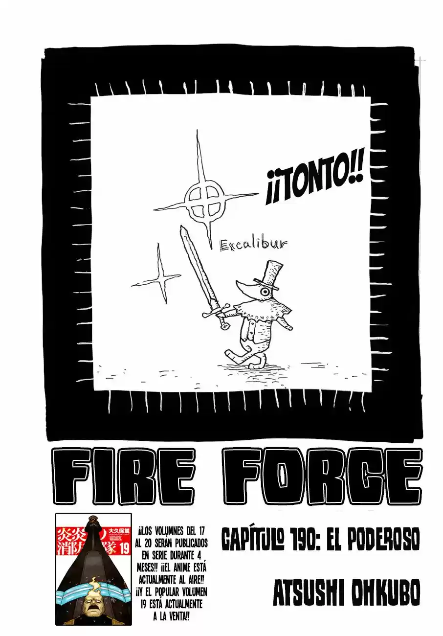 Fire Force capítulo 190, página 3