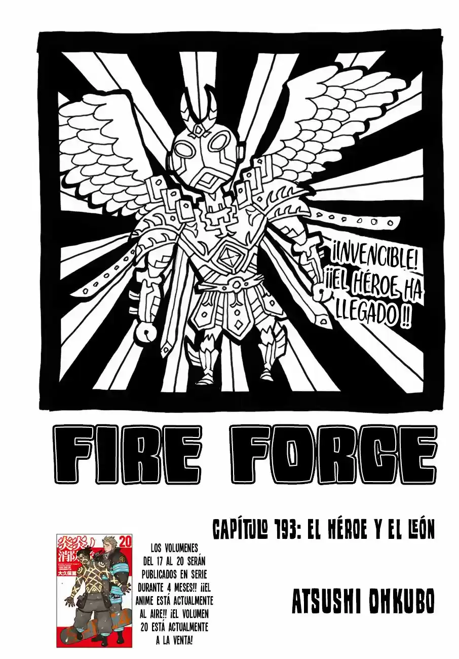 Fire Force capítulo 193, página 3