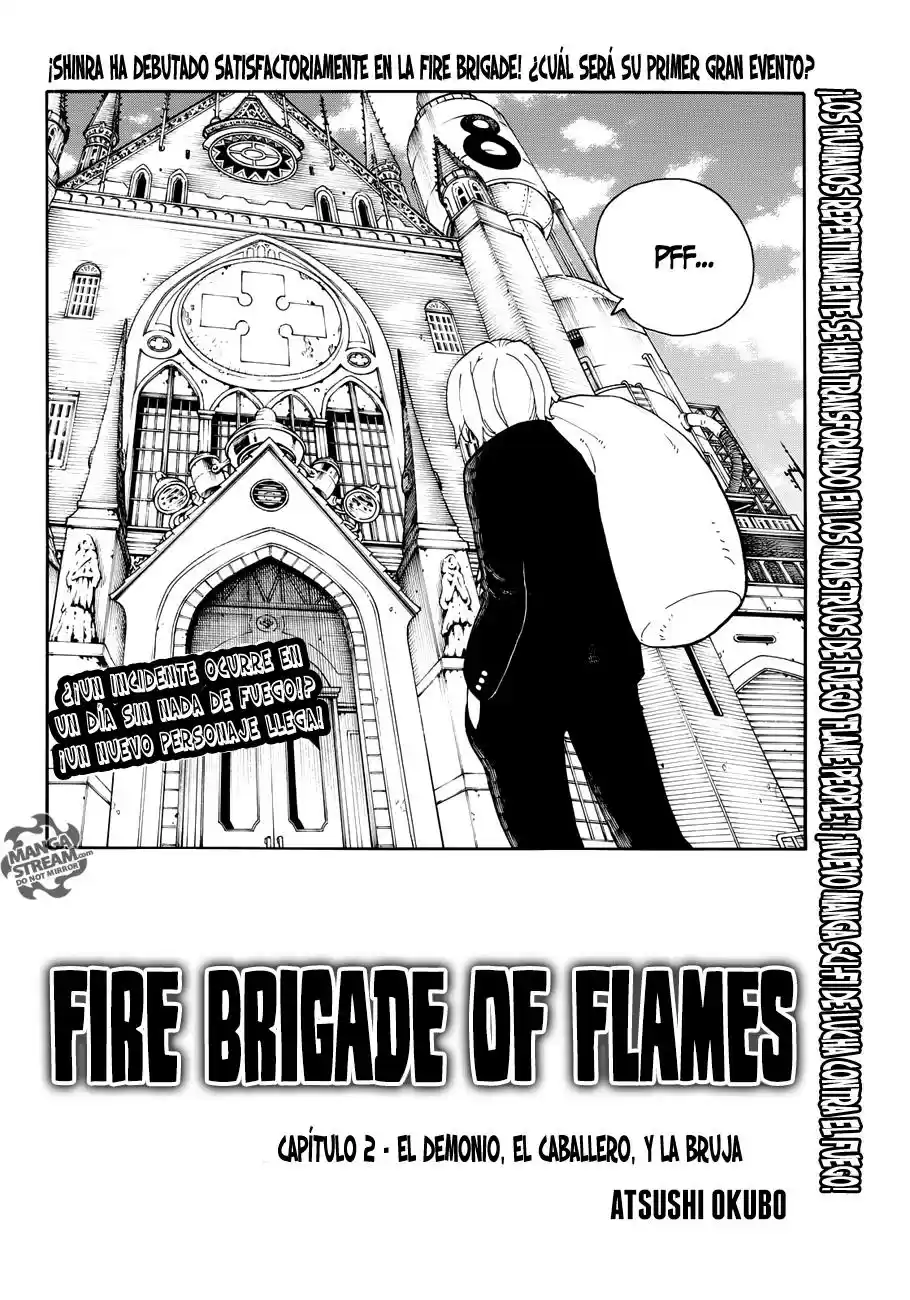 Fire Force capítulo 2, página 3