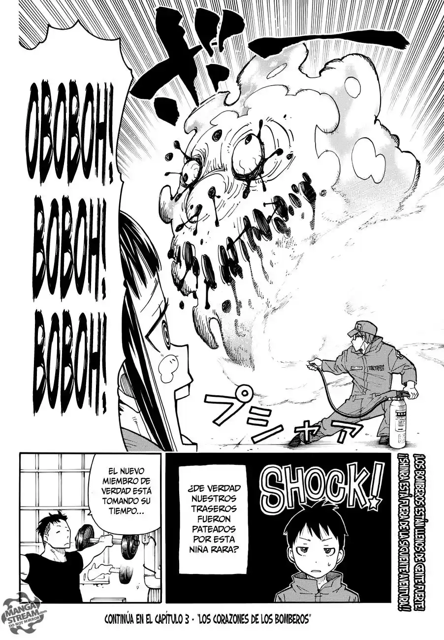 Fire Force capítulo 2, página 34