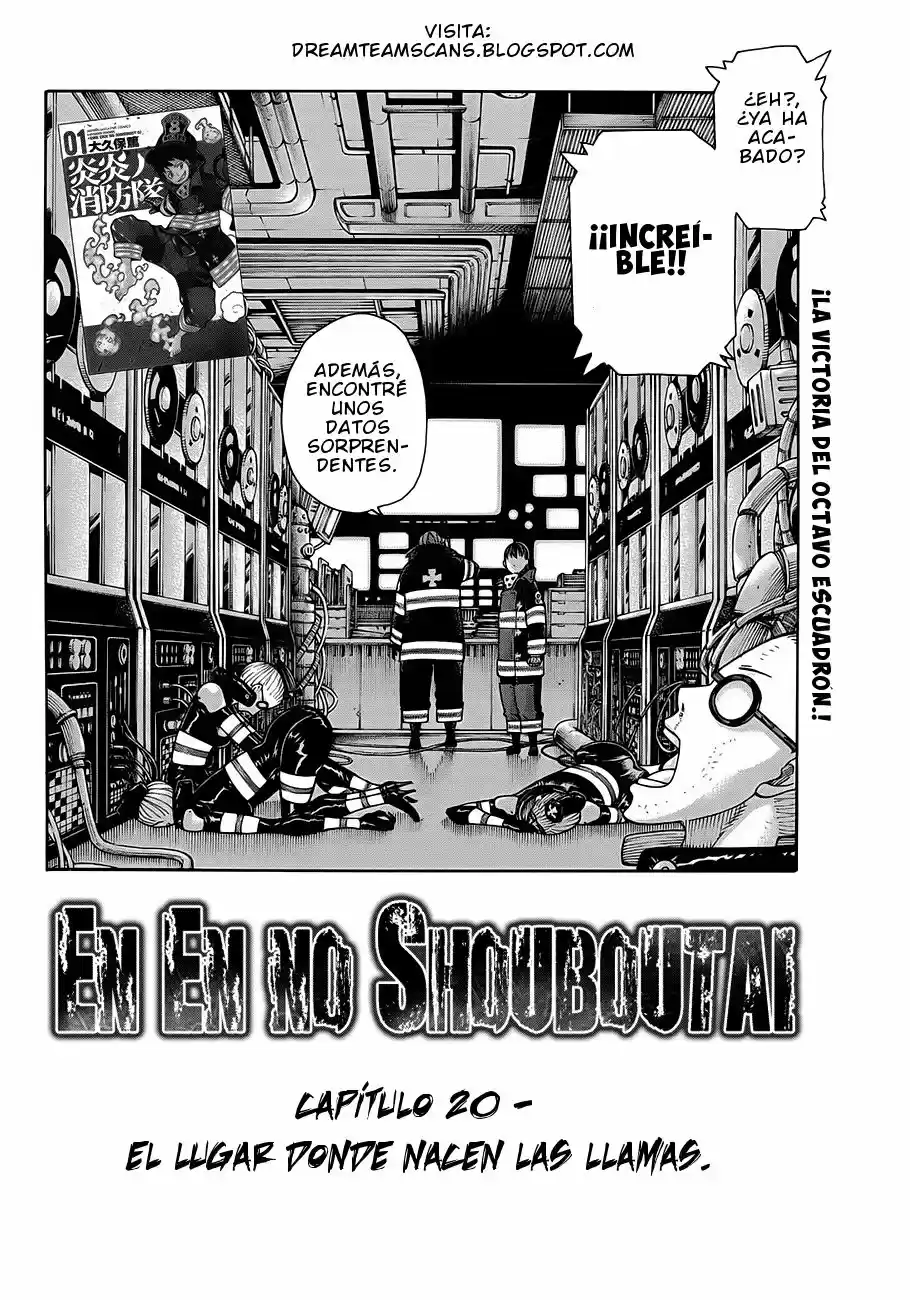 Fire Force capítulo 20, página 3