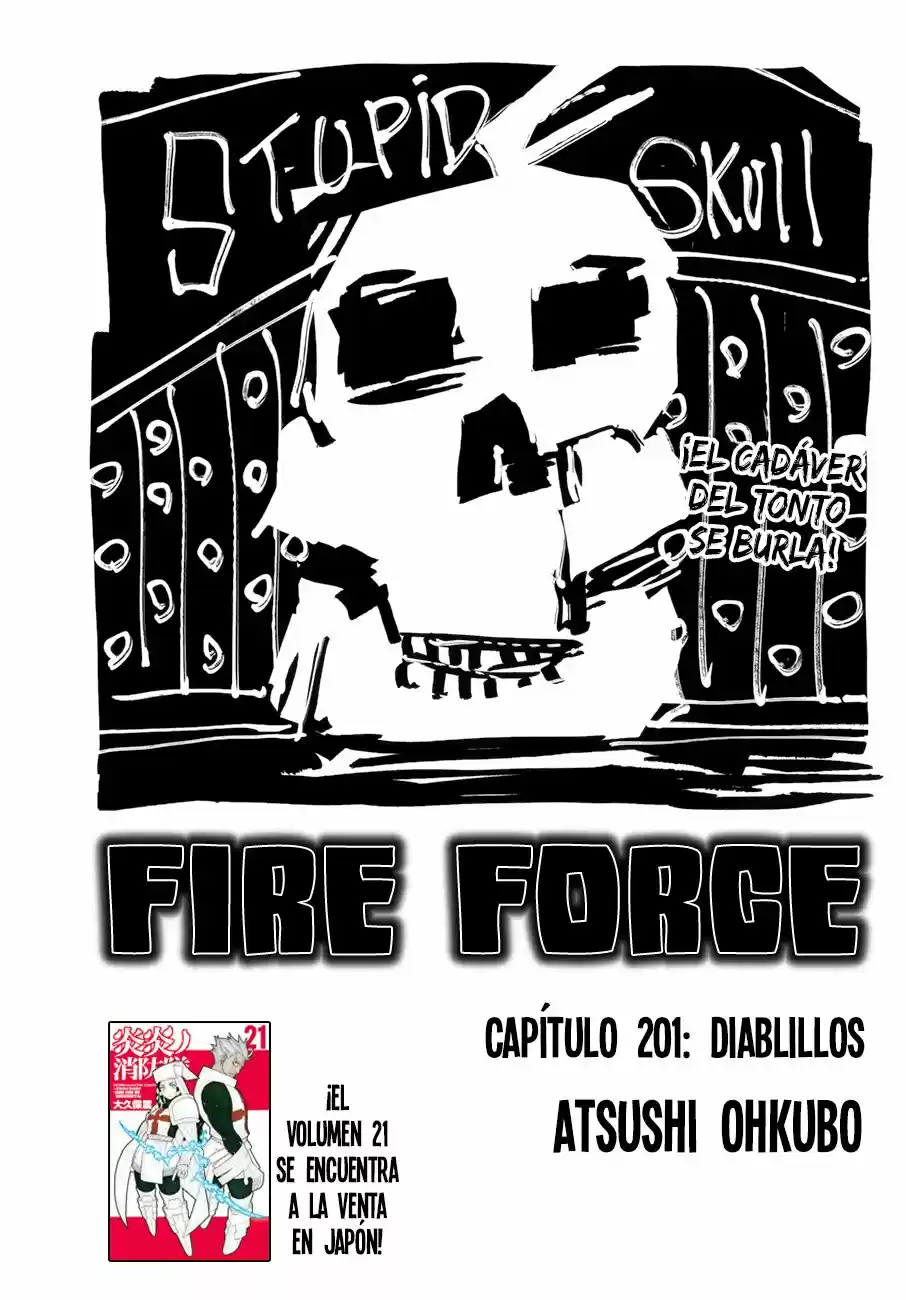 Fire Force capítulo 201, página 3