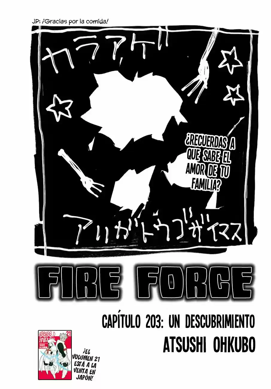 Fire Force capítulo 203, página 3