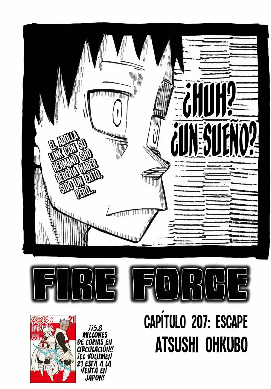 Fire Force capítulo 207, página 3