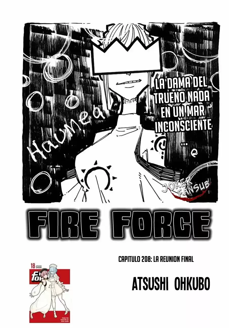 Fire Force capítulo 208, página 1