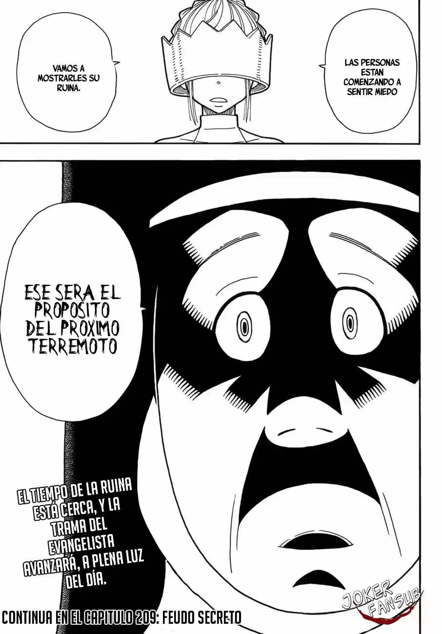 Fire Force capítulo 208, página 19