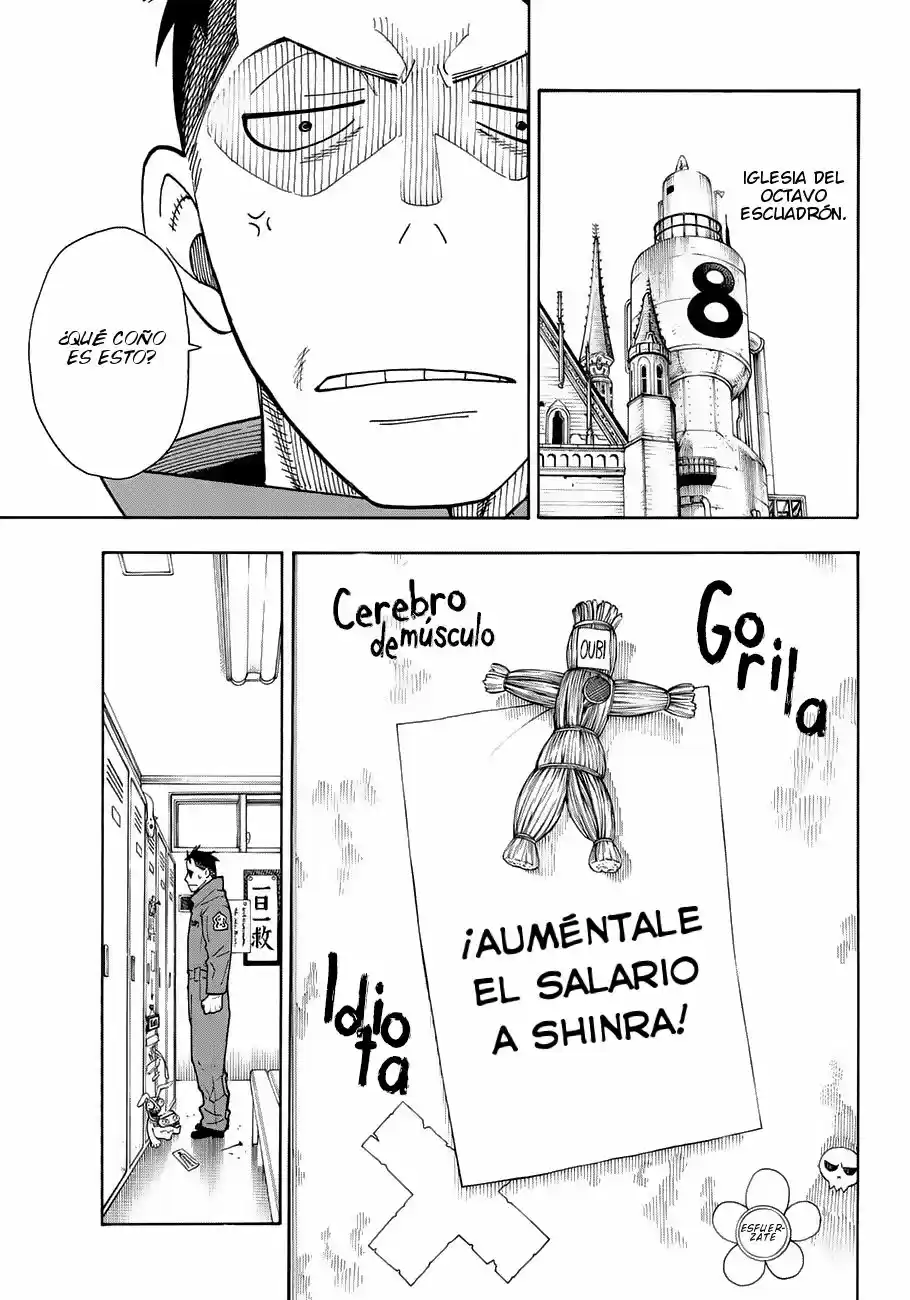Fire Force capítulo 21, página 8