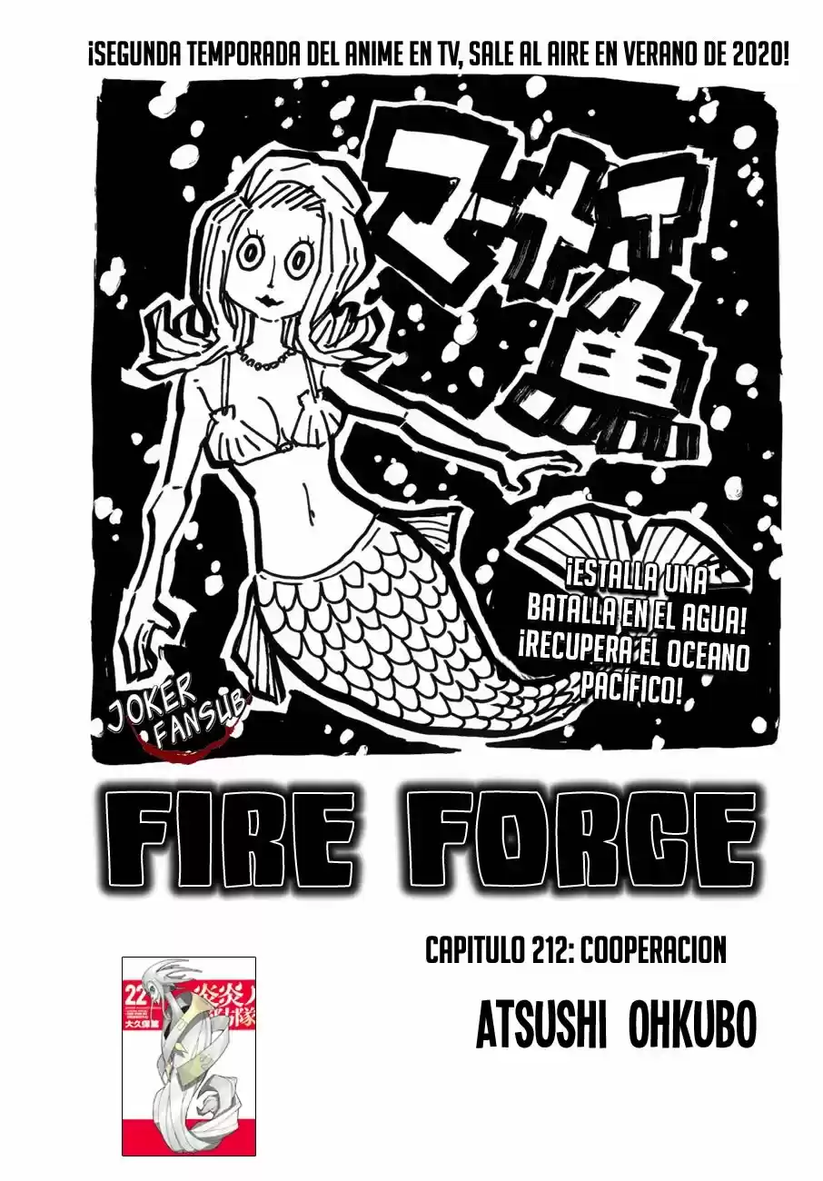 Fire Force capítulo 212, página 2