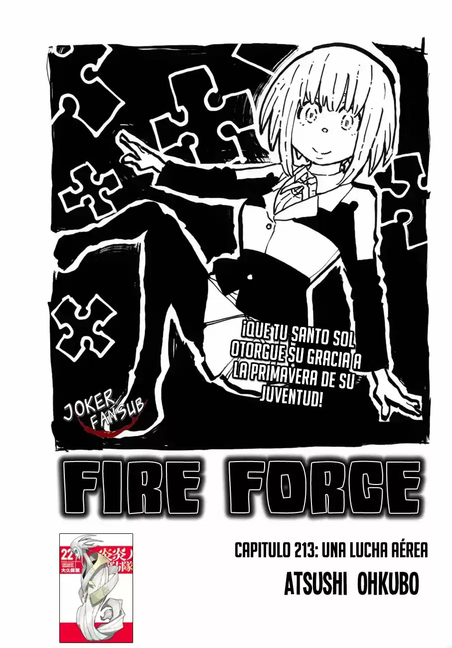 Fire Force capítulo 213, página 2