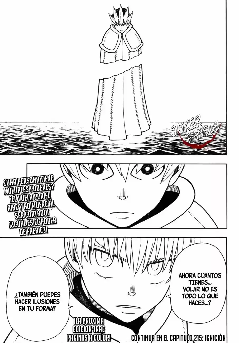 Fire Force capítulo 214, página 18