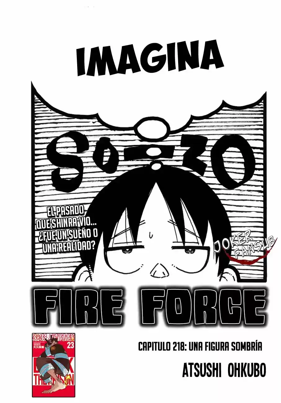 Fire Force capítulo 218, página 1