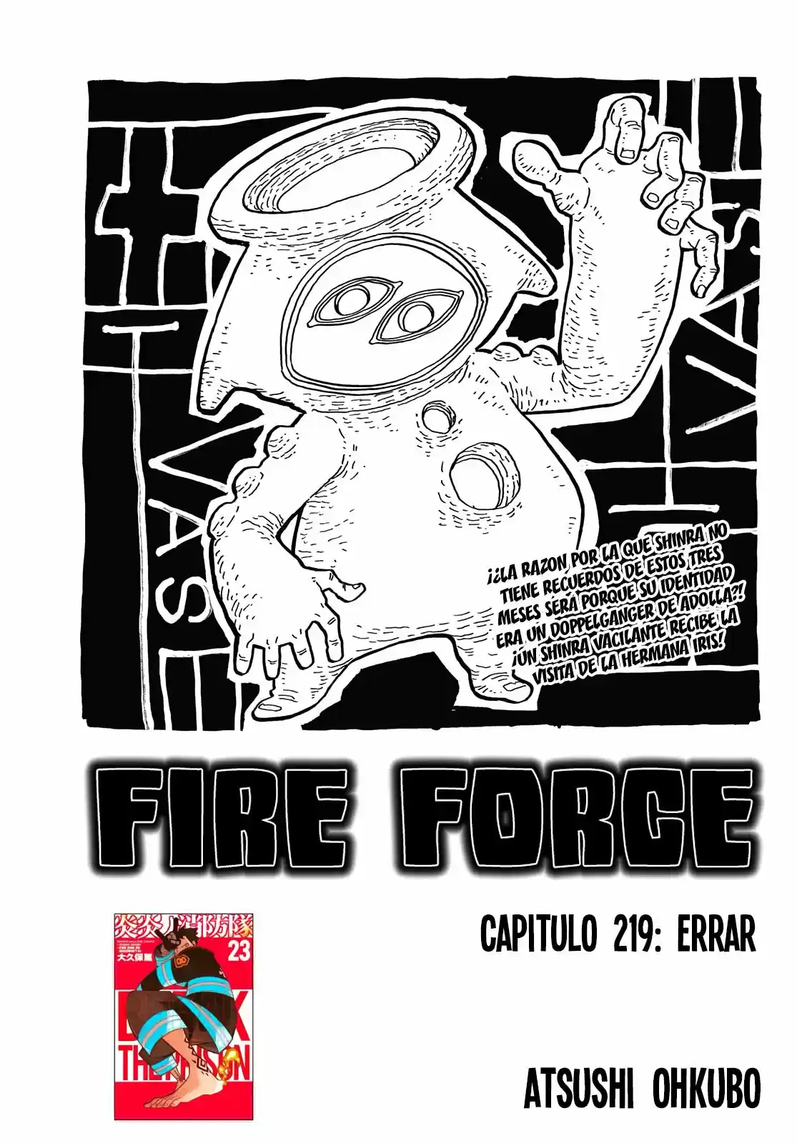 Fire Force capítulo 219, página 2