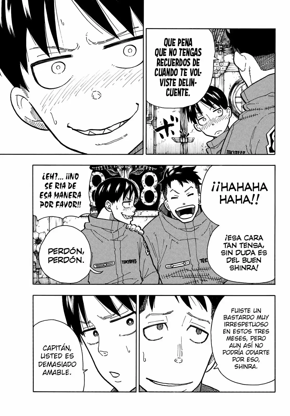 Fire Force capítulo 220, página 8