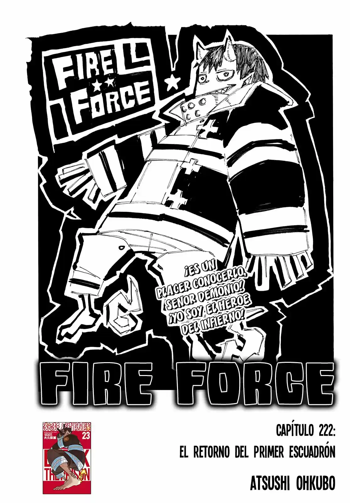 Fire Force capítulo 222, página 2