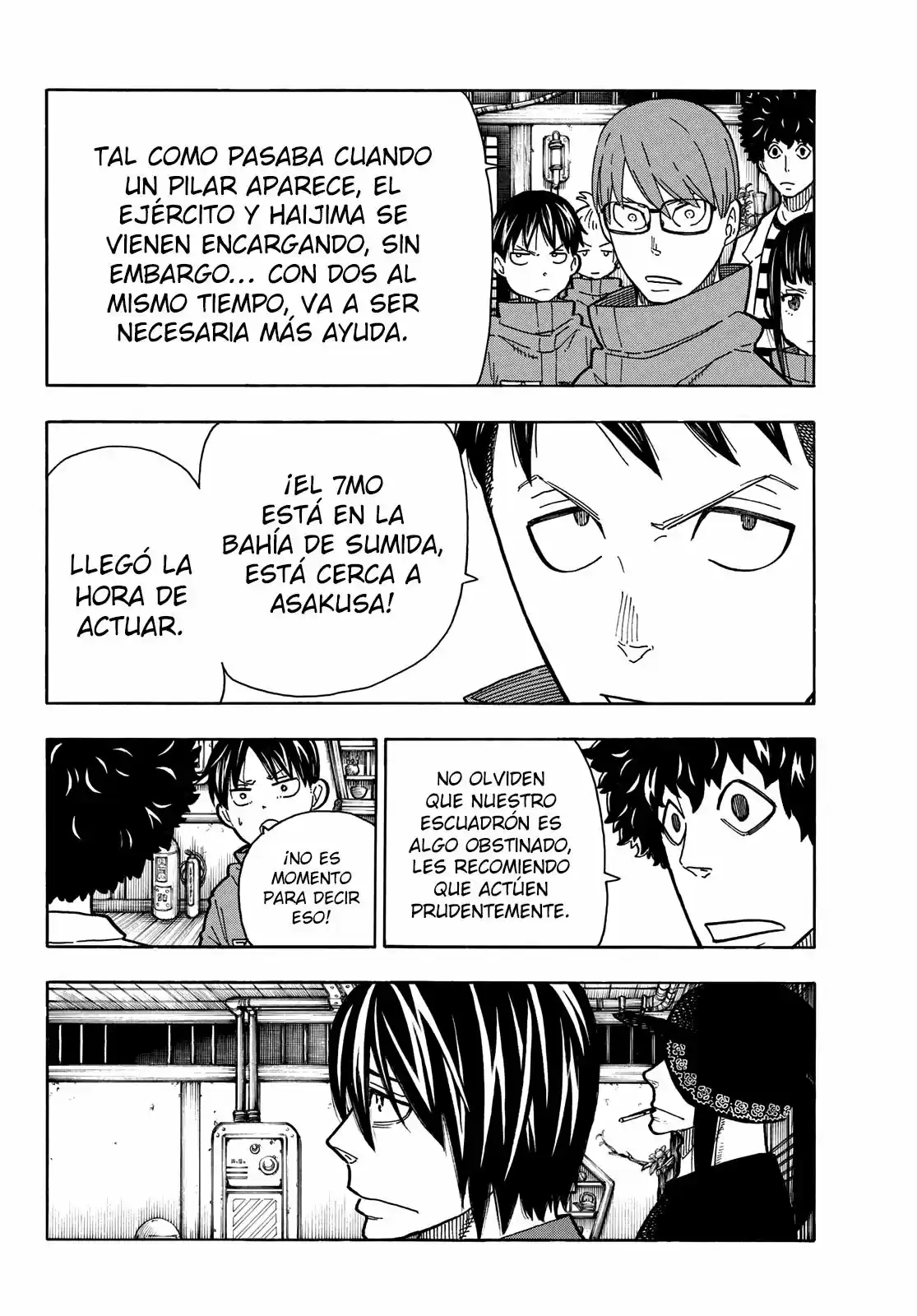 Fire Force capítulo 223, página 8