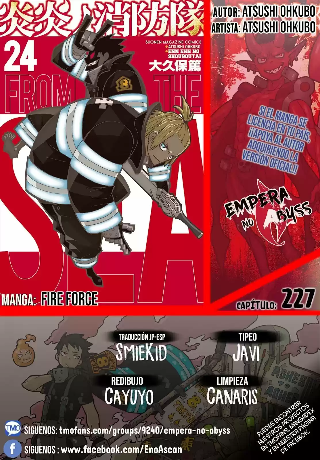 Fire Force capítulo 227, página 1